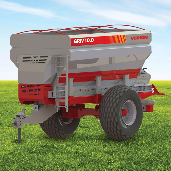 Griv 10.0 Band Fertilizar Spreader, Capacity 10000 Liters